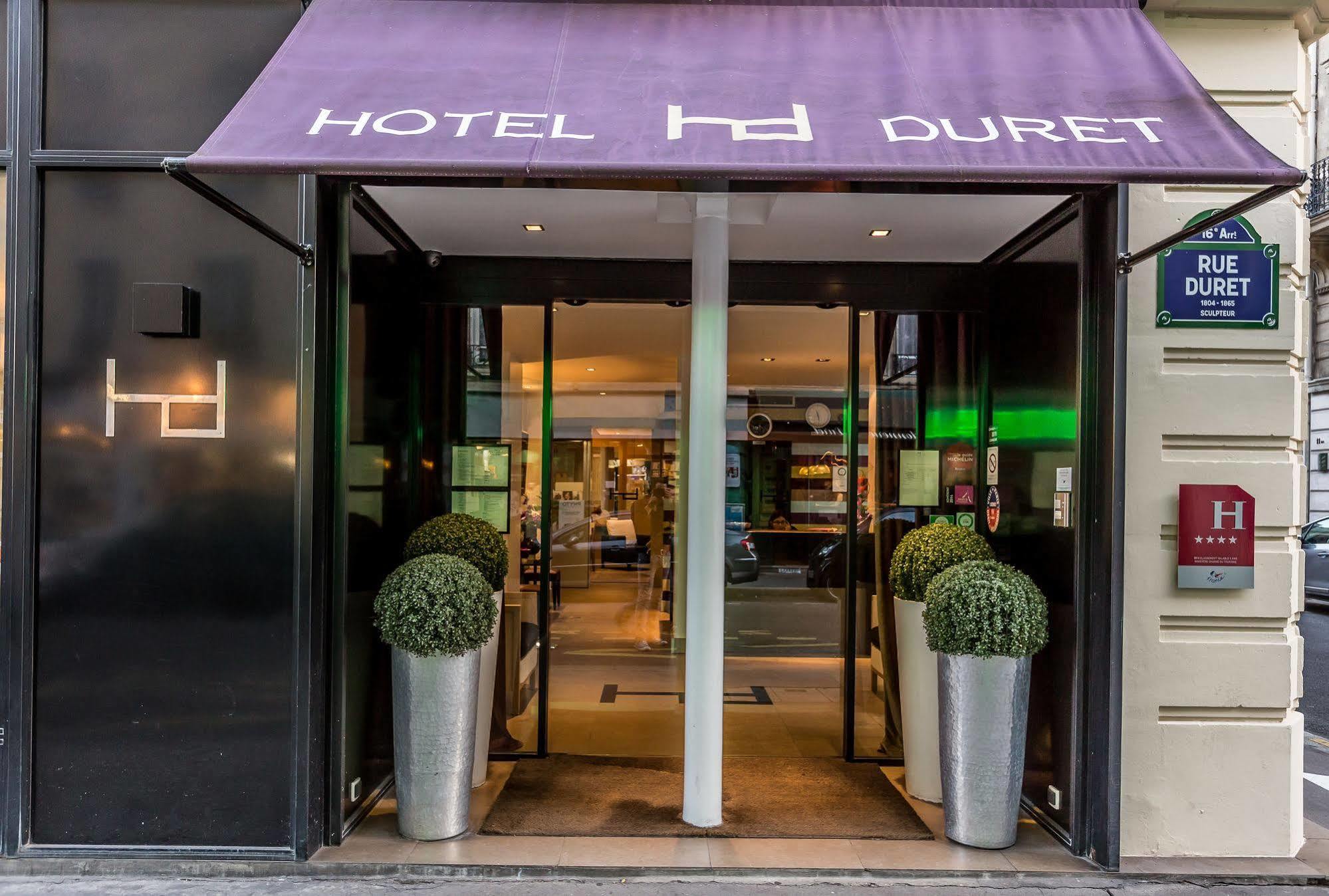 Hotel Duret Paris Exterior foto